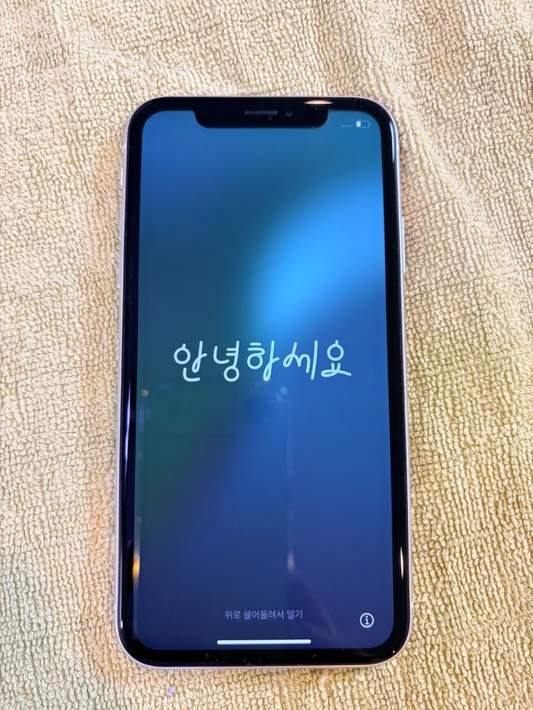 아이폰xr 흰색 64GB 상태 A+ 이미지
