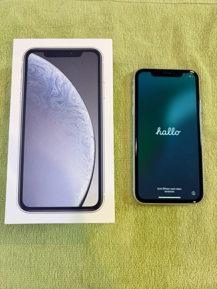 아이폰xr 흰색 64GB 상태 A+ 이미지