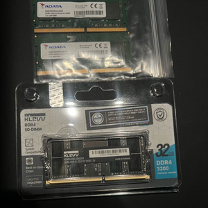 klevv 노트북 램 ddr4 32기가 adata ddr4 8기가 일괄 판매 이미지