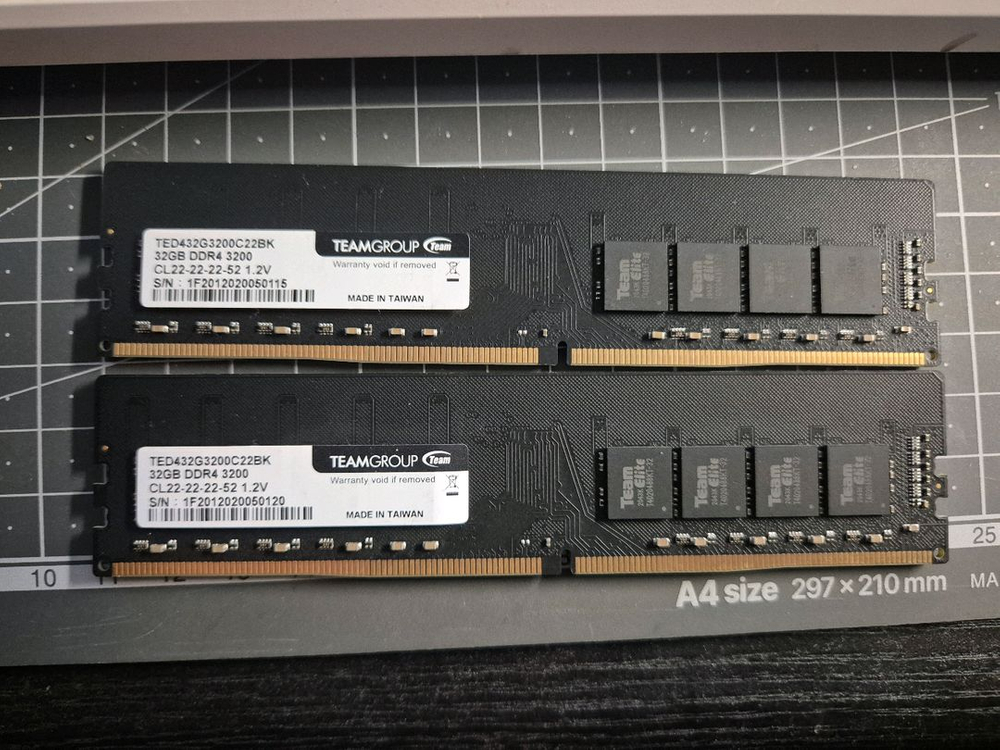 팀그룹 elite ddr4 3200 32gb 단품 이미지