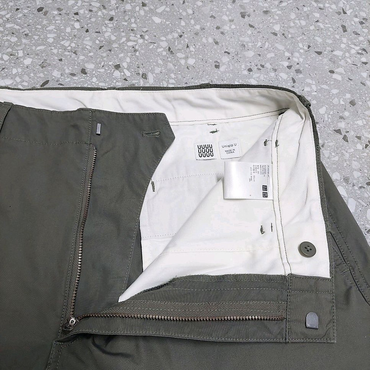 Uniqlo U Wide Fit Tapered Pants 유니클로 U 와이드 테이퍼드 팬츠 이미지