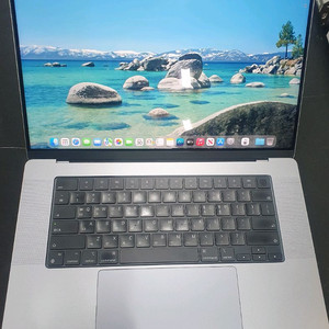 [A+급] 맥북프로16 M1프로 16G SSD 1TB 10코어 CPU, 16코어 GPU 그레이 이미지