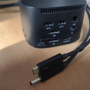 HP Thunderbolt Dock 280W G4 썬더볼트 도킹스테이션 4J0G4AA HSN-IX03 이미지