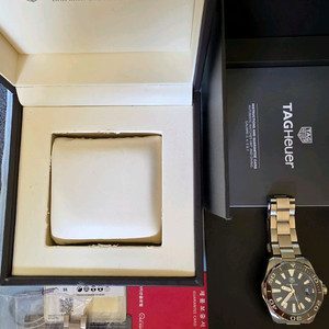 태그호이어아쿠아레이서300 블랙 오토 41mm 이미지
