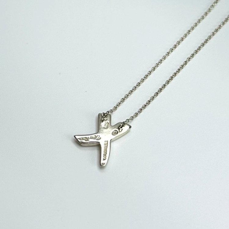 티파니앤코 피카소 팔로마 그래피티 X 키스 펜던트 목걸이 실버 이미지