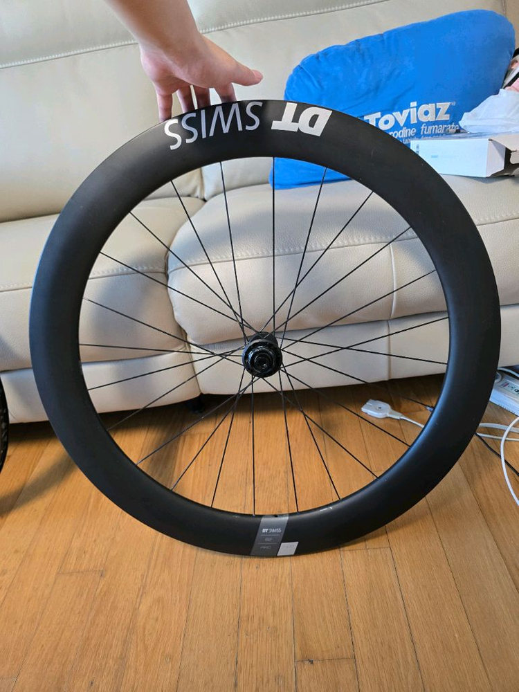 디티 스위스 DT arc1400 62mm 로드자전거 카본휠셋 팜 이미지