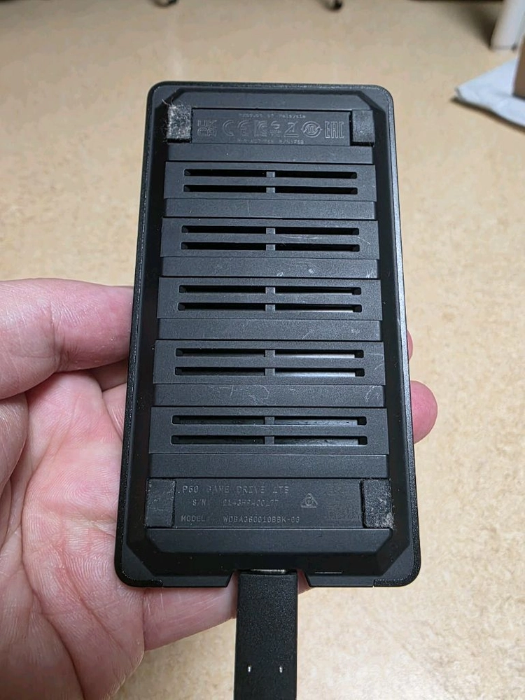 wd p50 외장 SSD 1TB 이미지