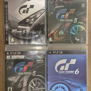 플스3(PS3) 그란투리스모 4종 일괄 판매합니다 이미지