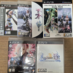 플스3(PS3) 파이널판타지 4종 일괄 판매합니다. 이미지