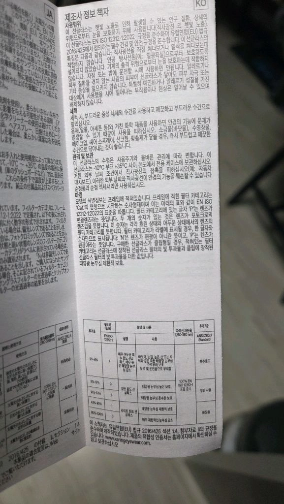 [미사용] 마우이짐 그레이 프레임 렉탱귤러 폴라라이즈드 선글라스 MJ0687S-002 케이스 포함 이미지