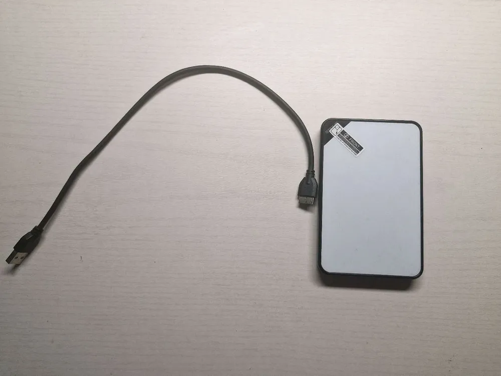 비젭 500gb 외장하드 회이트 + 블랙 파우치 이미지