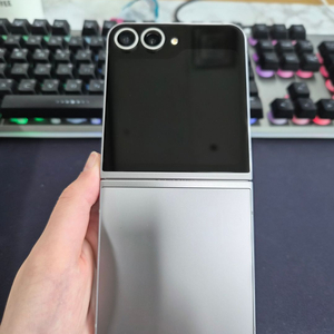 갤럭시 Z플립6 256GB_실버 이미지