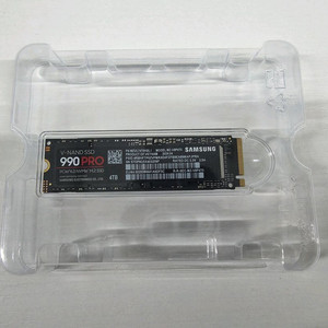 삼성전자 990 PRO M.2 NVMe 4TB (건강상태 100%) 이미지