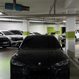 bmw g22 4시리즈 에이드로 바디킷 사이드스커트 리어 윙렛 판매 이미지