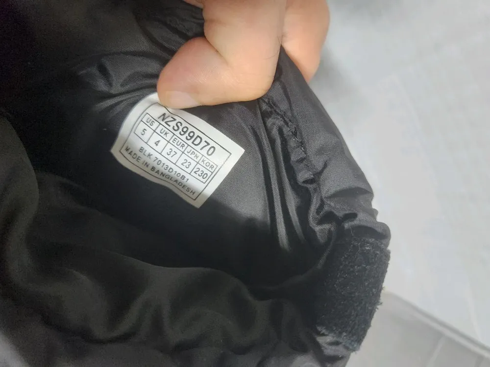 패딩 부츠 노스페이스 이미지