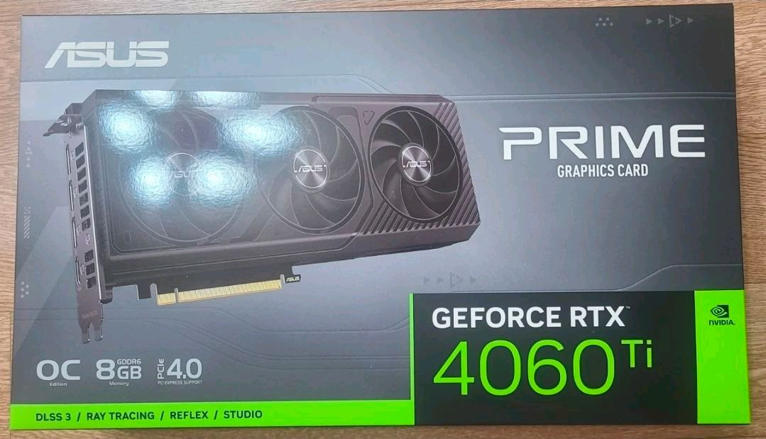 ASUS PRIME 지포스 RTX 4060 Ti 미개봉 판매합니다. 이미지