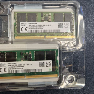 하이닉스 DDR5 5600 16GB 노트북용 sodimm 이미지