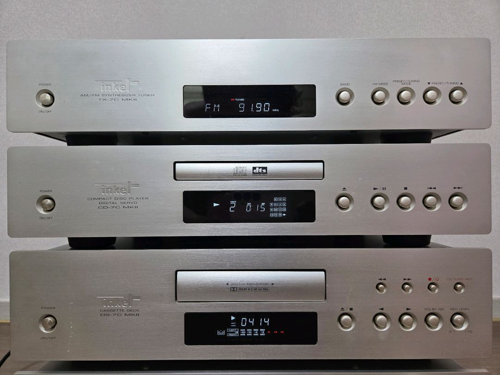 인켈 AX-7R MK2 4단 오디오 풀세트,올수리된 제품 이미지
