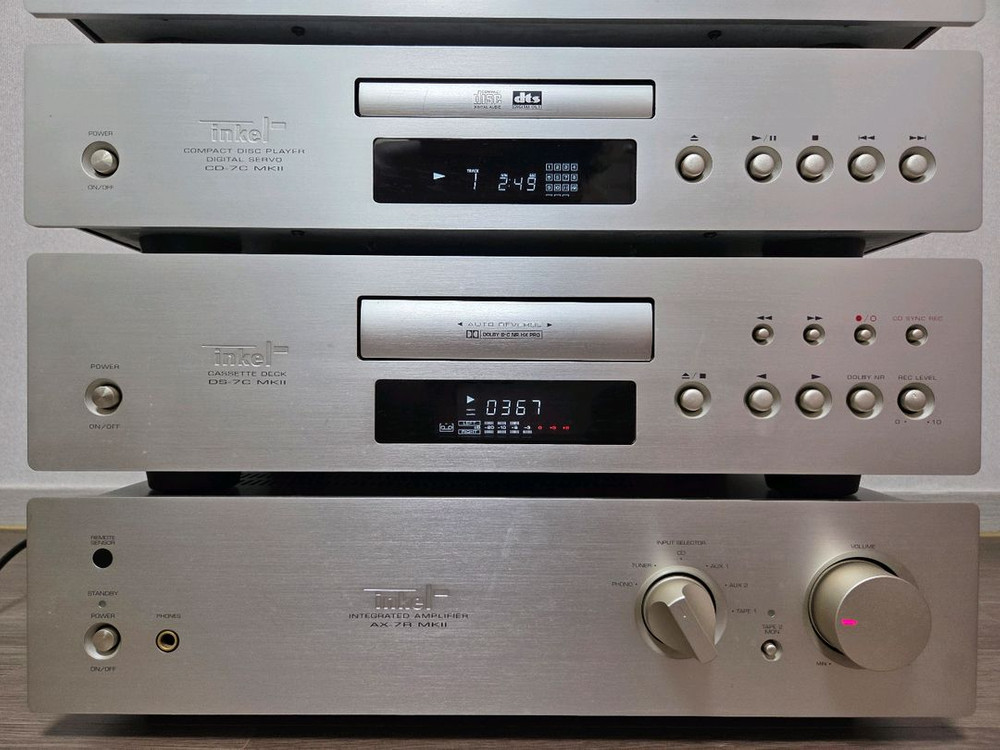 인켈 AX-7R MK2 4단 오디오 풀세트,올수리된 제품 이미지
