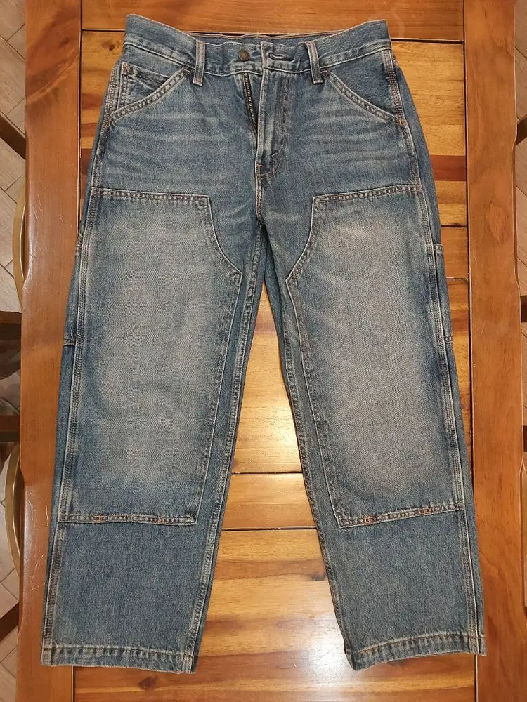 Levis 리바이스 568 루즈 스트레이트 더블니 카펜터 중청 팬츠 30인치 기장 30인치 택포 39,000원 이미지