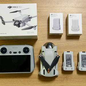 DJI Mini 3 Pro 배터리 2개 풀박 이미지