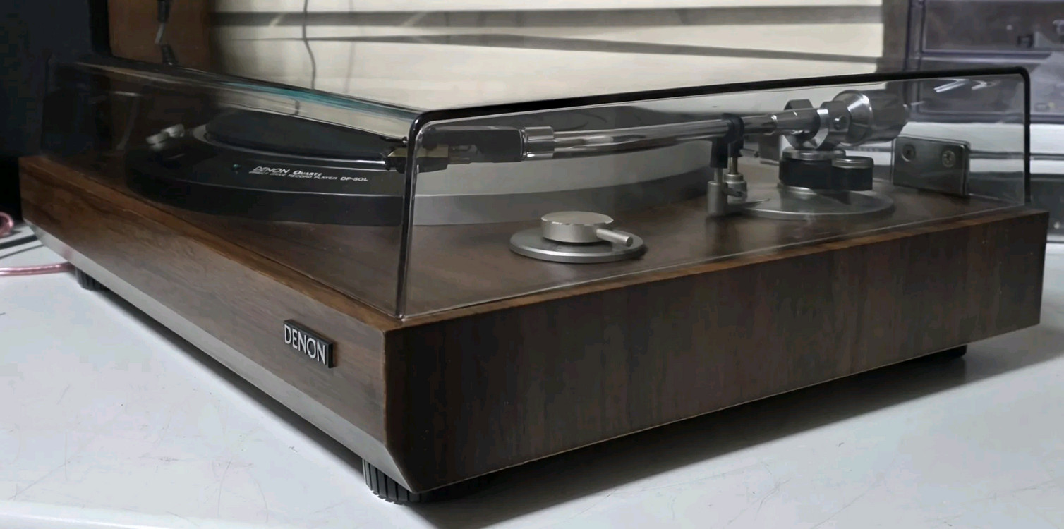 데논 dp-50l (반자동) 턴테이블 이미지