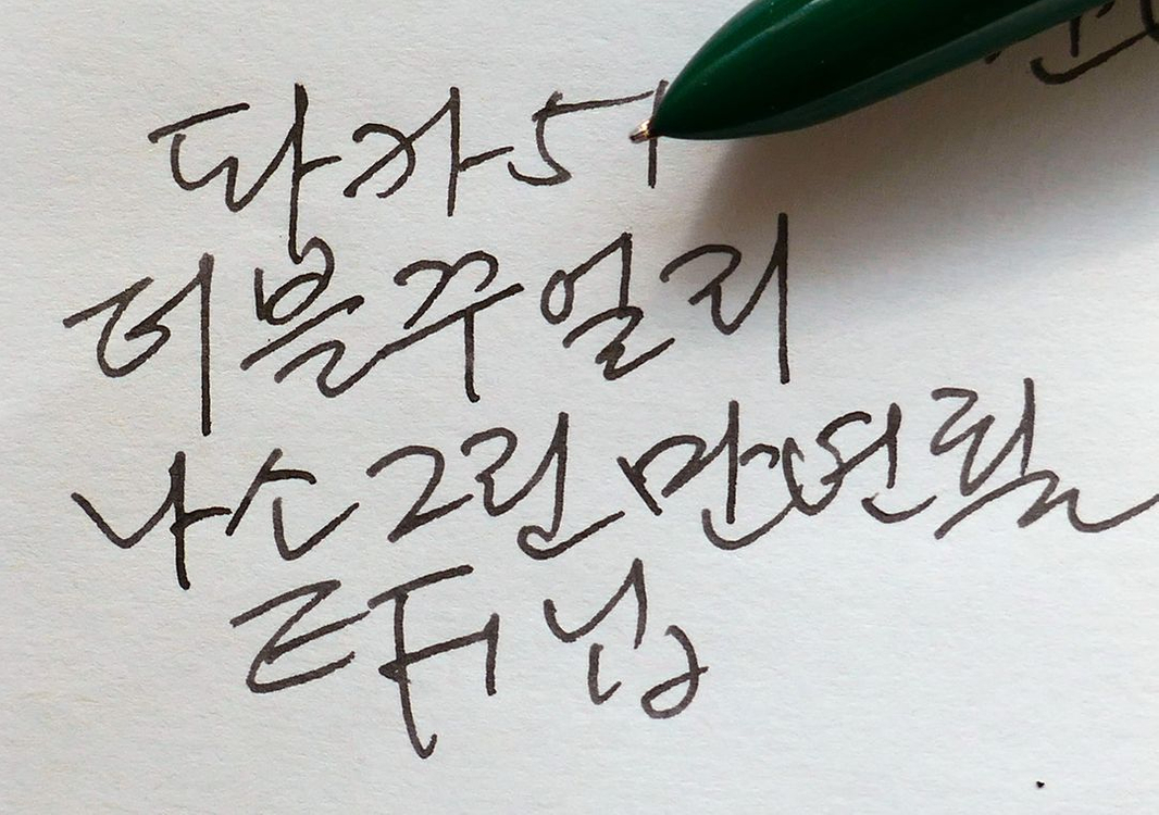 파카 51 만년필 낫소그린 실버캡 더블주얼리 EF 이미지