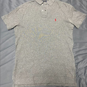 폴로 랄프로렌 카라티 M 그레이 커스텀핏 Polo Ralph Lauren 반팔 PK 티셔츠 이미지