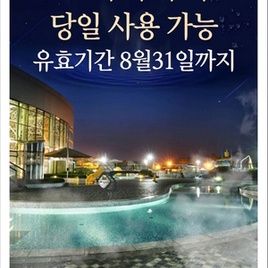 (최저가/당일가능)아산 도고파라다이스 입장권(~8월31일까지) 이미지