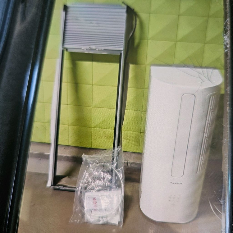 파세코 창문형 에어컨 창문틀일반키트 리모컨 볼트 호스 포함 풀세트 PWA-2100W 이미지