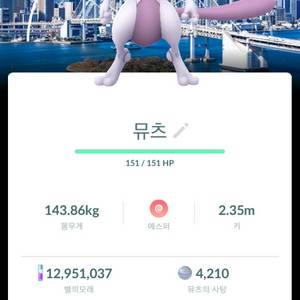 포켓몬고 도쿄 배경 /전설몬 이로치 팝니당 이미지