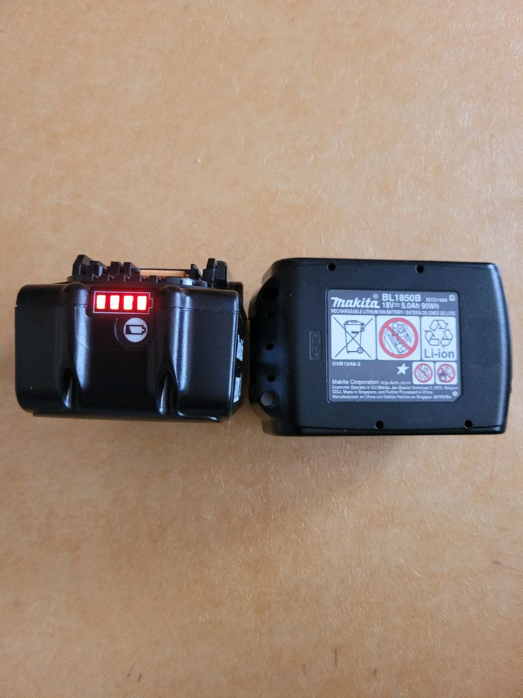 마끼다18V5.0AH밧데리2개 이미지