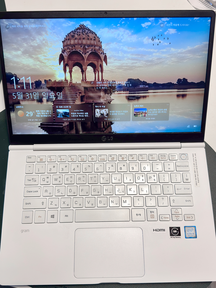 LG그램 / 14인치 / 램8, 256gb / 14zd990-gx50k 이미지