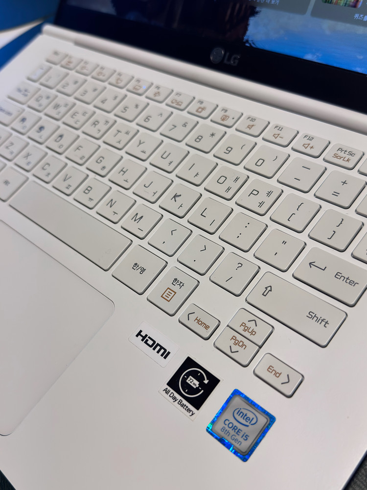 LG그램 / 14인치 / 램8, 256gb / 14zd990-gx50k 이미지