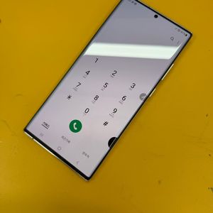 노트20울트라 화이트 액정 검은멍 뒷판 파손 이미지