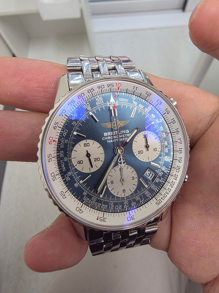 브라이틀링 네비타이머 41mm 청판 / 2006년식 / 26년 5월 오버홀 완료 / 보증서 포함 이미지