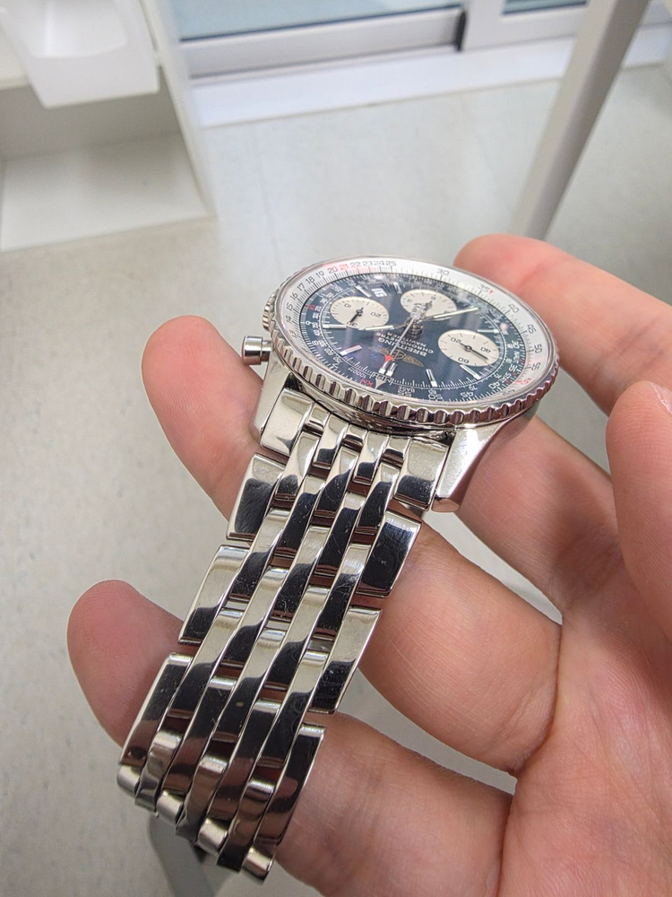 브라이틀링 네비타이머 41mm 청판 / 2006년식 / 26년 5월 오버홀 완료 / 보증서 포함 이미지