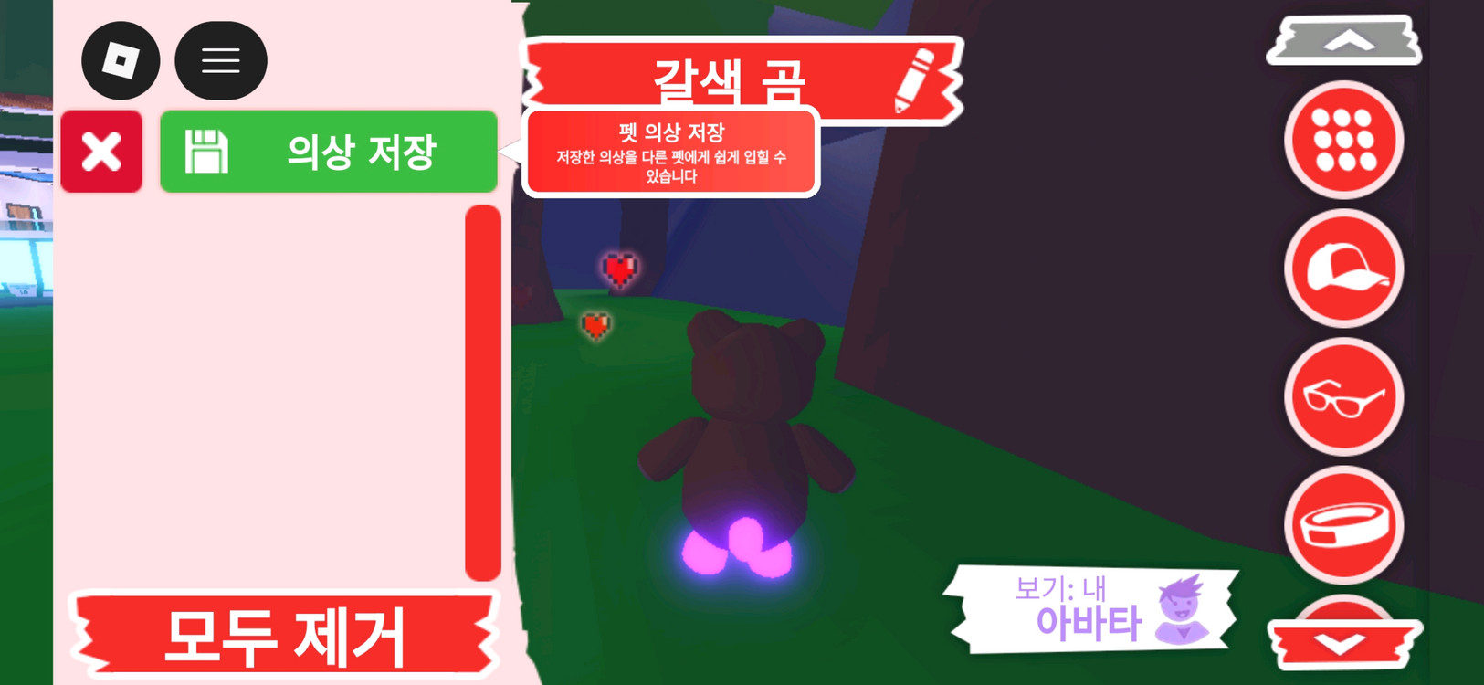 입양하세요 펫 메가네온 갈색 곰(메불곰) 판매합니다 이미지