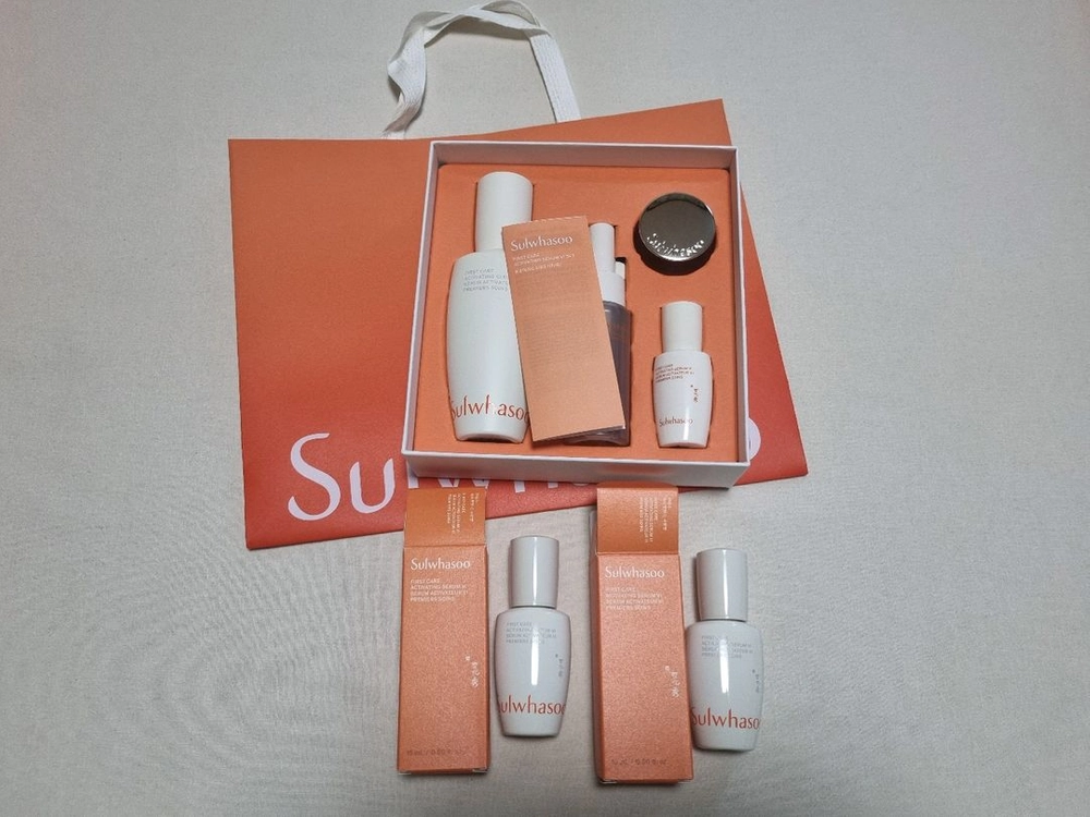 쇼핑백 +30ml 추가) 설화수 윤조에센스 90ml 6세대 기획세트 이미지