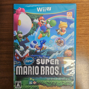 닌텐도 Wii u 뉴 슈퍼마리오 브라더스U 밀봉 이미지