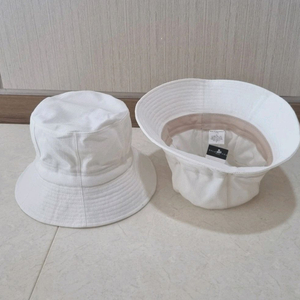 발렌시아가 화이트 버킷햇 여성 모자 새상품 이미지