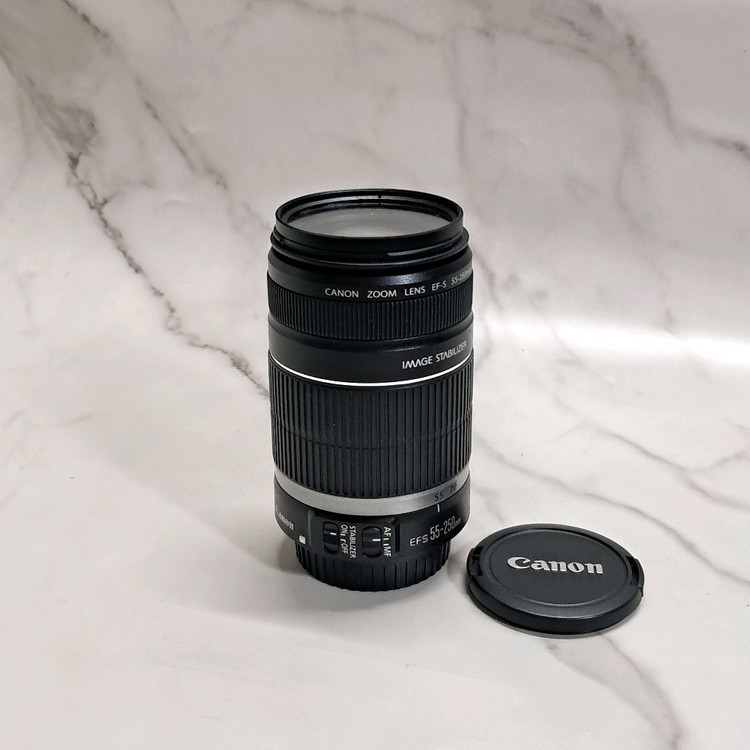 민트급) 캐논 망원렌즈 EF-S 55-250mm IS 이미지