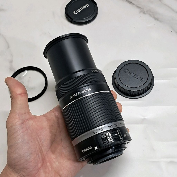 민트급) 캐논 망원렌즈 EF-S 55-250mm IS 이미지