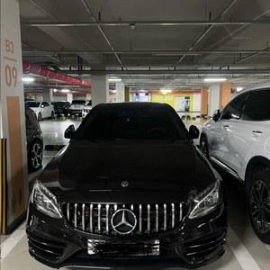 벤츠c클래스 gt 세로그릴 이미지