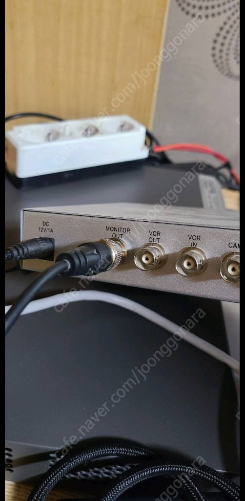 4채널 BNC cctv 분배기 분할기 이미지