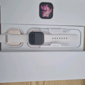 애플워치 시리즈 11 42mm GPS 로즈골드 새제품 이미지