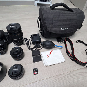 캐논 DSLR 850D 카메라 세트
