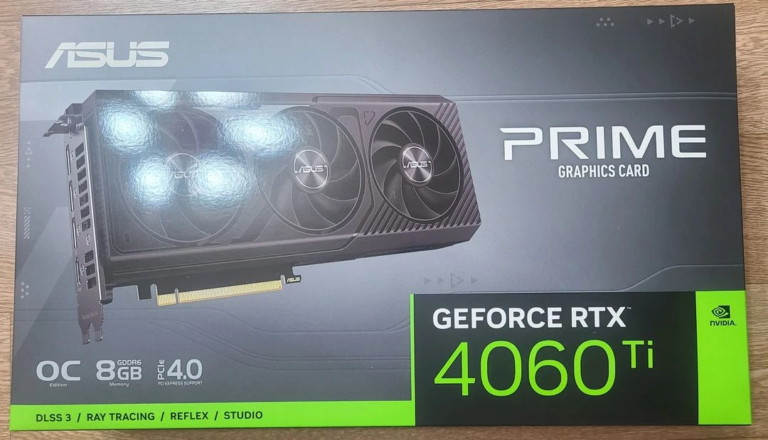 asus 지포스 RTX 4060TI prime oc 8gb 판매합니다. - 안심되는 중고거래