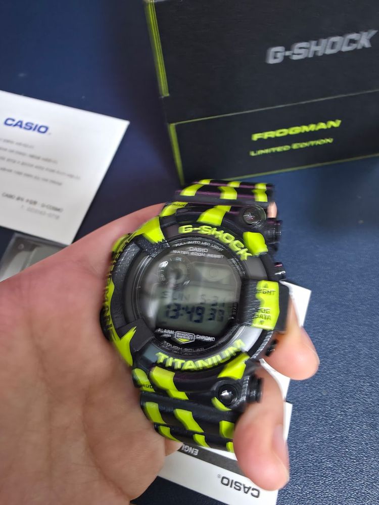 지샥 프로그맨 독개구리 GW-8200TPF 미사용 이미지