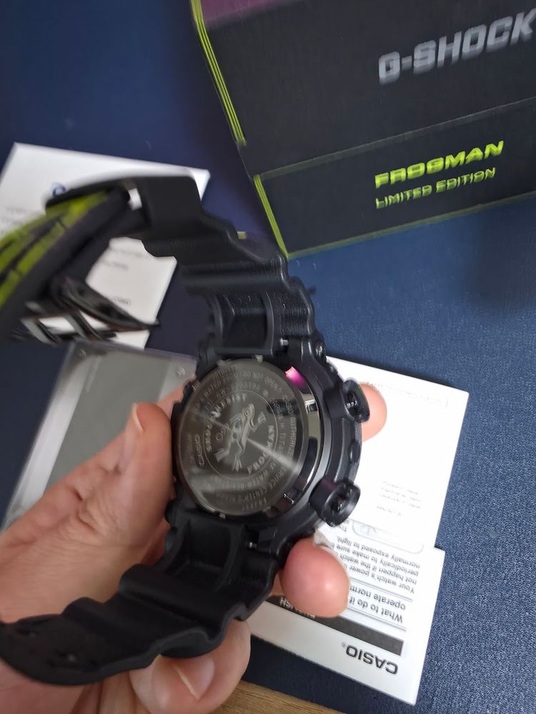 지샥 프로그맨 독개구리 GW-8200TPF 미사용 이미지